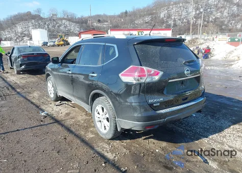 2014 Nissan Rogue Sv из США, поврежденный, VIN 5N1AT2MV0EC808282